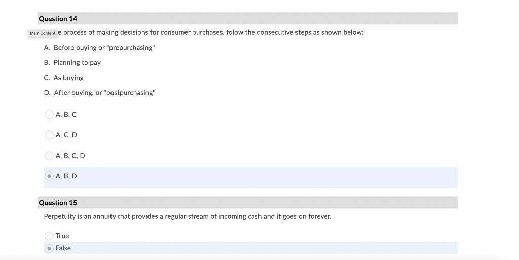 each weekly discussion in this course. 40 30 10 20 Question 7