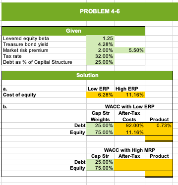 Please answer in Excel Formulas! Please answer in Excel Formulas! Please answer