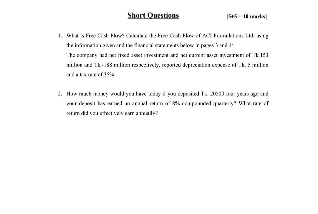  ONLY answer question no 2 I just need question 2 ans