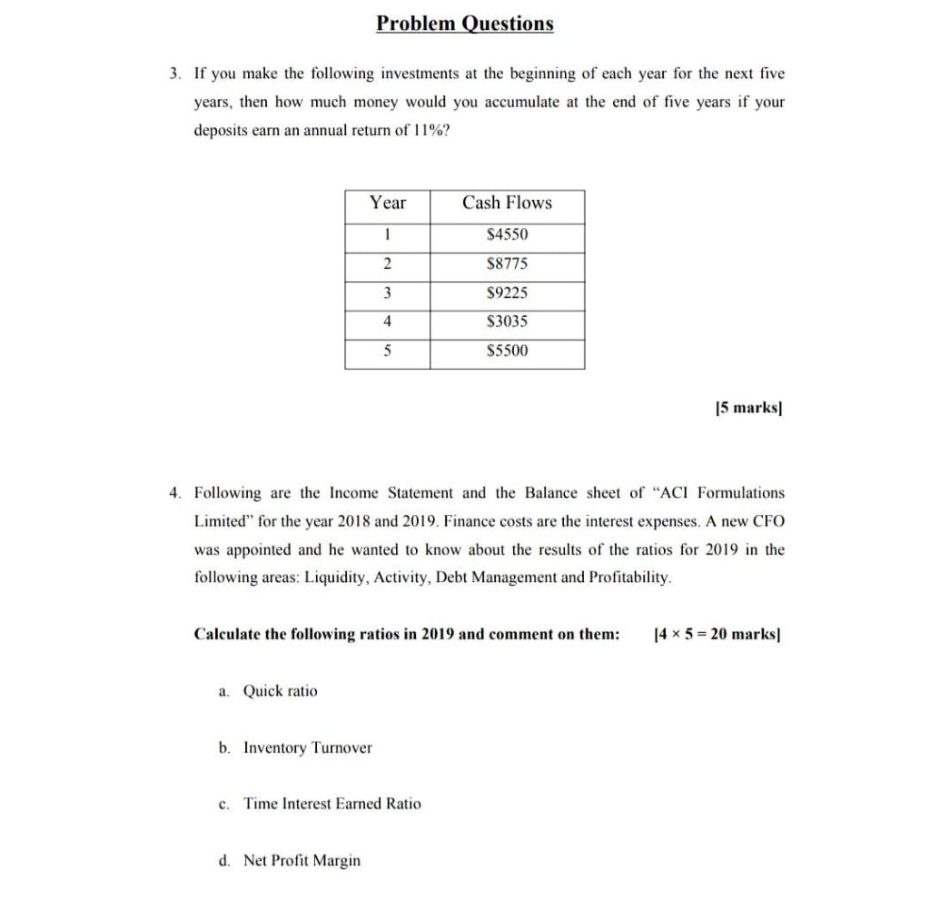 Short Questions [5+5 = 10 marks 1. What is Free Cash Flow?