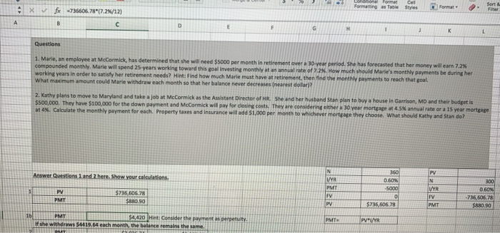 is a monthly rate, that's what the professor said. The answer in