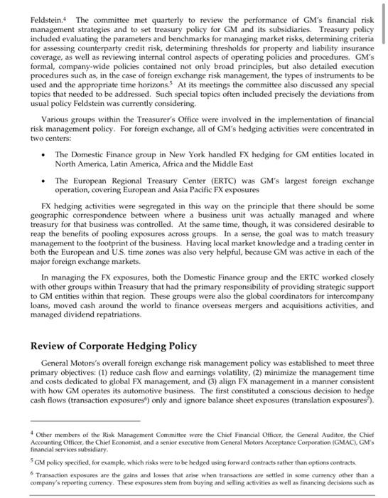 of General Motors Corp. Other expenditures (6) 12 month CS cash flow