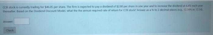 of 54126 a share. During the year, Bill collected dividends of 51.36