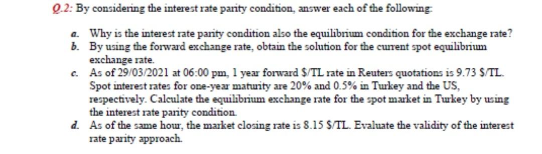 This is from my Monetary Policy course. Please try to keep