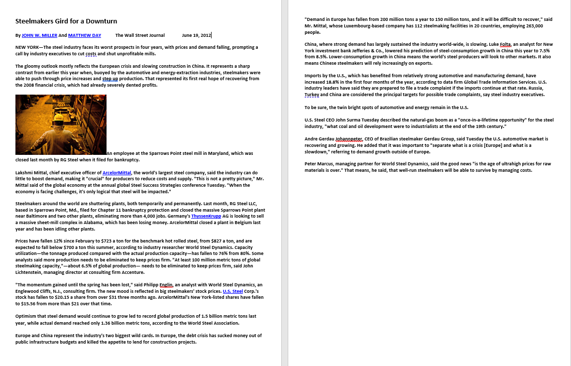 *****PLEASE ONLY ANSWER QUESTION 7 - ARTICLE BELOW***** Questions 1 through 7