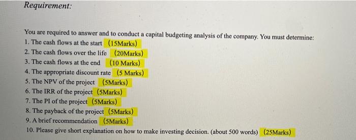 a study to look into the feasibility of changing the packaging of
