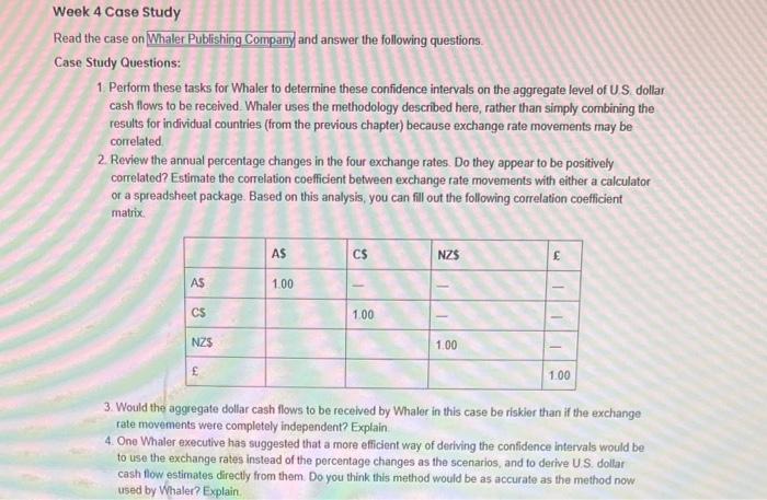  Read the case on and answer the following questions. Case Study