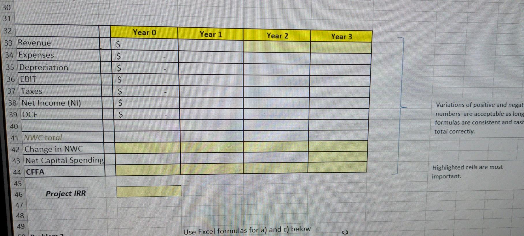 Made EZ corporation has a flexible investment situation and is considering a