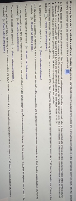 0.13 ks is Firm A's common stock Firm B's common stock Correlation