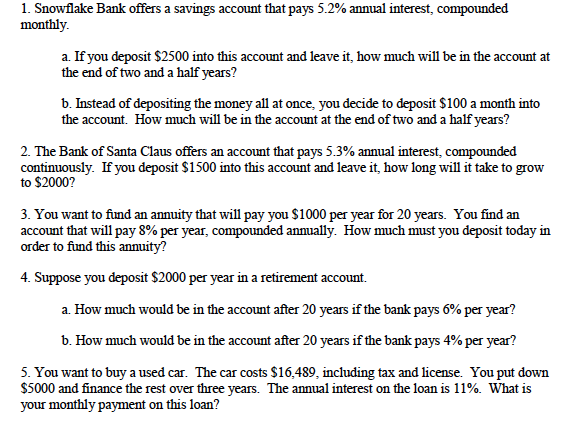  Please help me solve these questions and please show your work.
