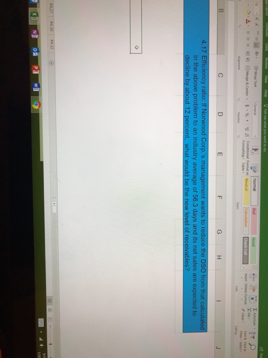  Sort & Fied & ClearFiet- Select Insert Dlete Format 4.17 Efficiency