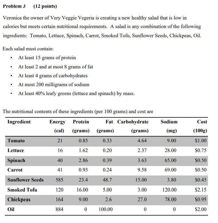 Linear Programming help. Been trying to work this one out using LINGO