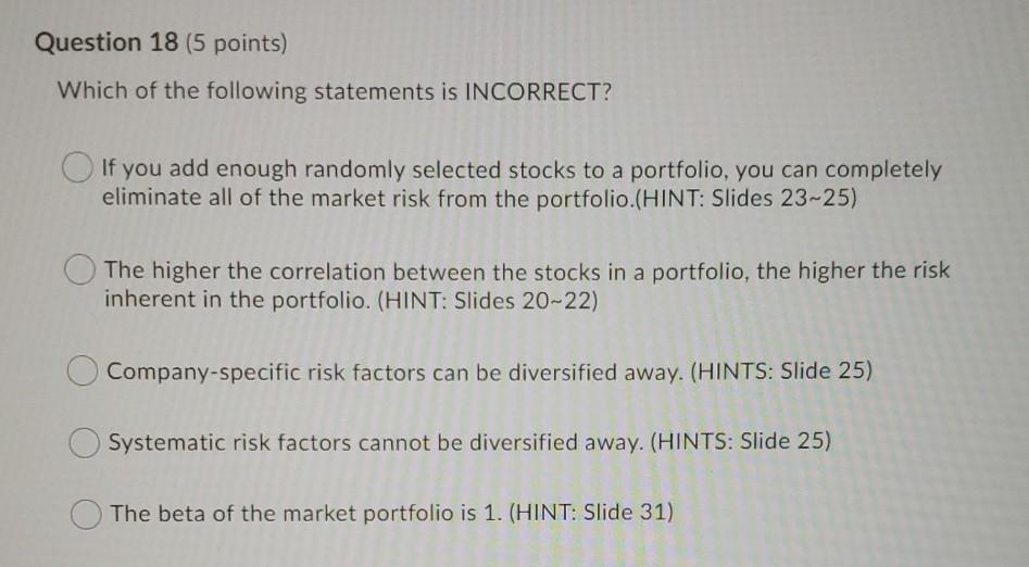 stock A from the capital market transaction, then stock A is (HINT: