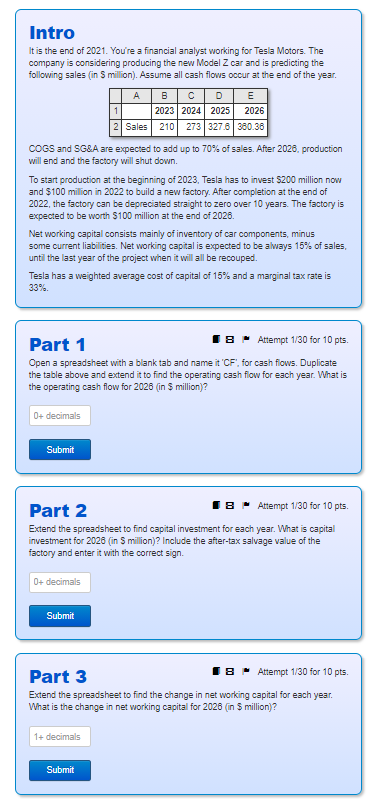  need help solving this in excel show work and explain how