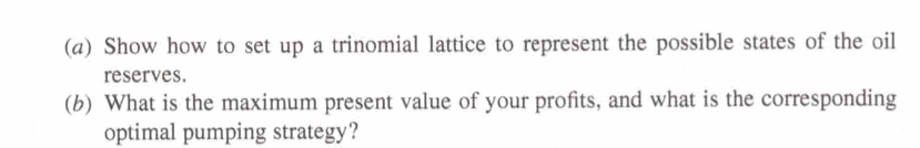 (Little Bear Oil) You have purchased a lease for the Little Bear