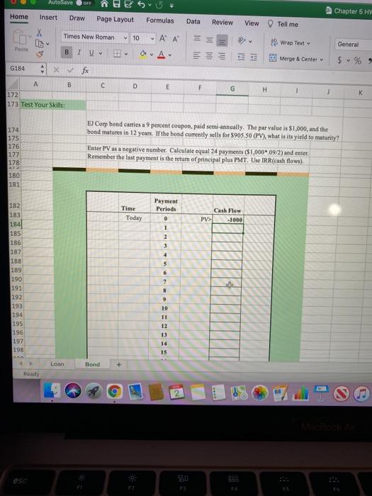  AutoSave OFF Chapter 5 HV Home Insert Draw Page Layout Formulas