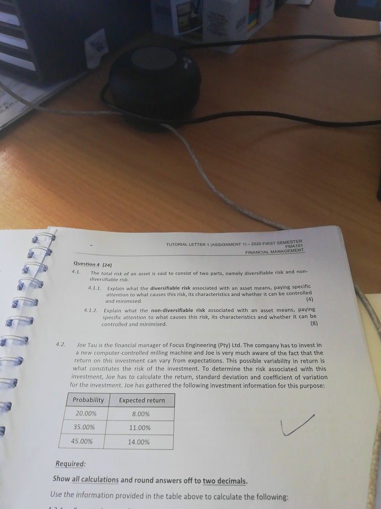 Please assist TUTORIAL LETTER 1 (ASSIGNMENT 1) - 2020 FIRST SEMAT101