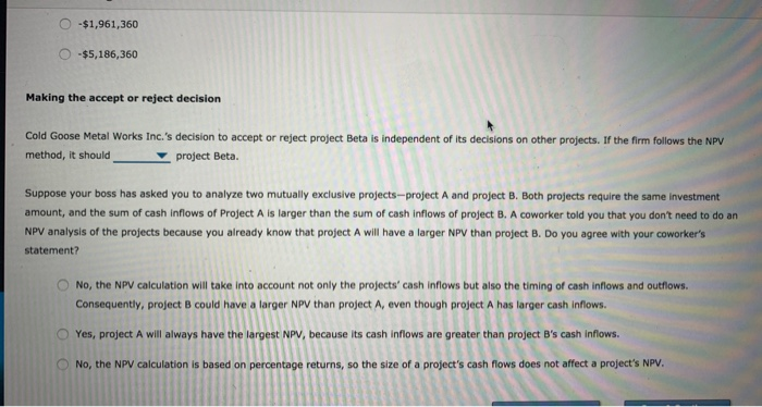 most common and preferred criteria that generally lead to good investment decisions.
