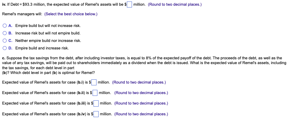 empire building, which will reduce the market value by $5.8 million in