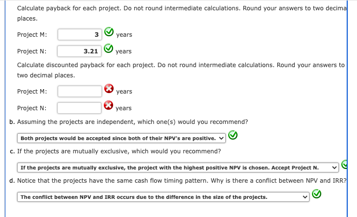 this year's capital budget. After-tax cash flows, including depreciation, are as follows: