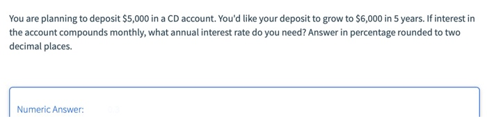 $1,000 today, $5,000 in one year and $1,000 in two years in