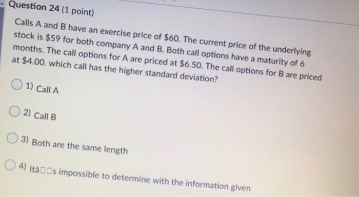  please answer both questions they go together, Thank you!!! Question 24