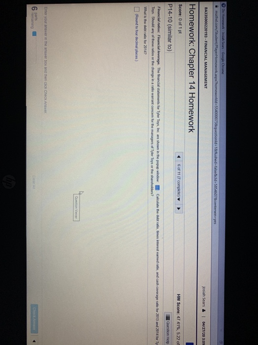  Do Homework - Joah Sans Google Chrome matha.com/Student/PlayerHomework aspalhomeworkid=5540000738 question d