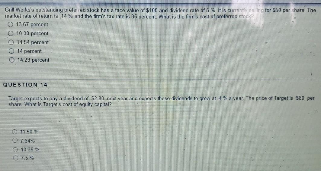  2. please answer questions completely using multiple choice Grill Works's outstanding
