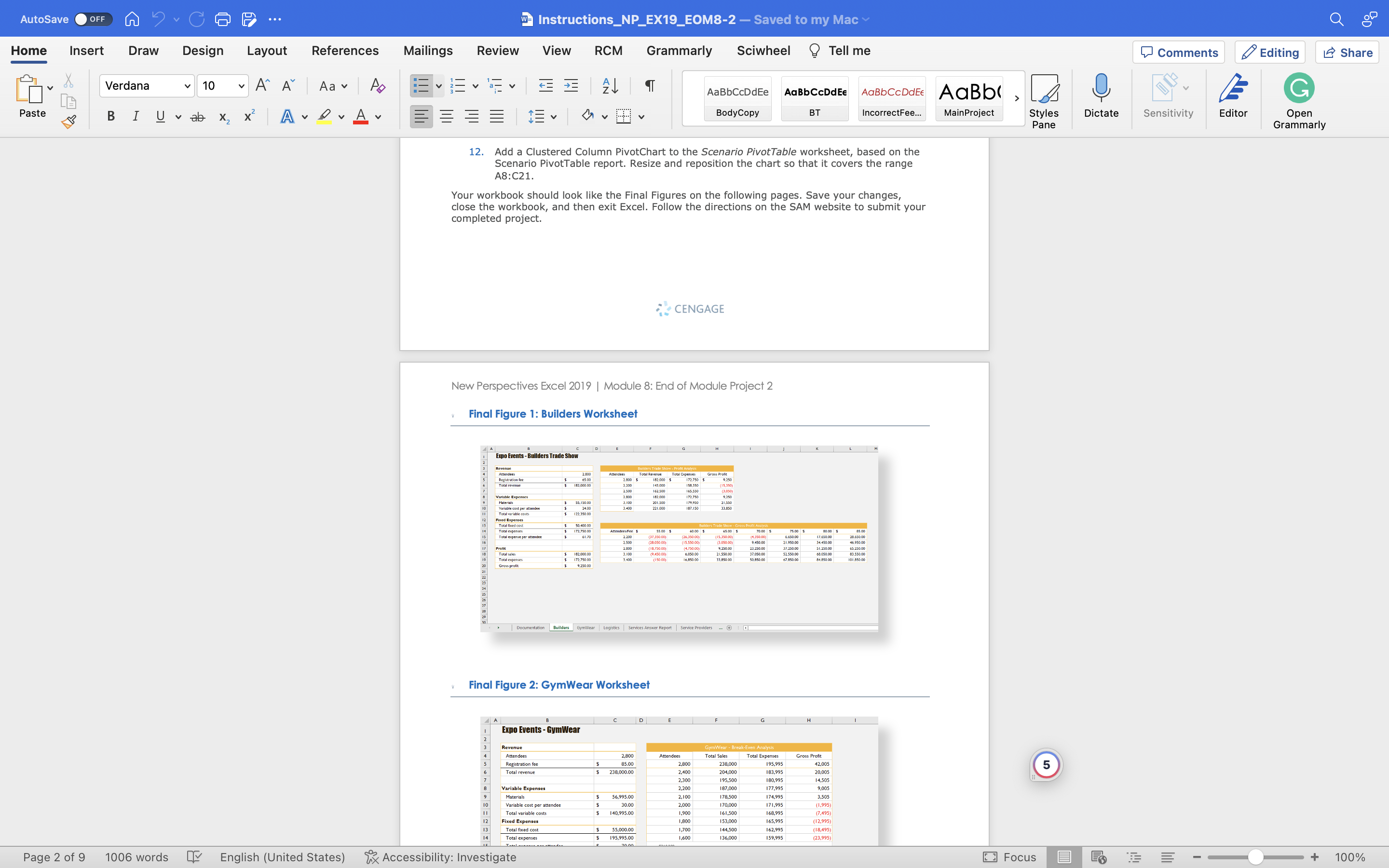End of Module Project 2 Expo Events EXPLORE BUSINESS OPTIONS WITH WHAT-IF