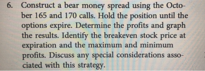 16. The continu- ously compounded risk-free rates associated with the three expirations