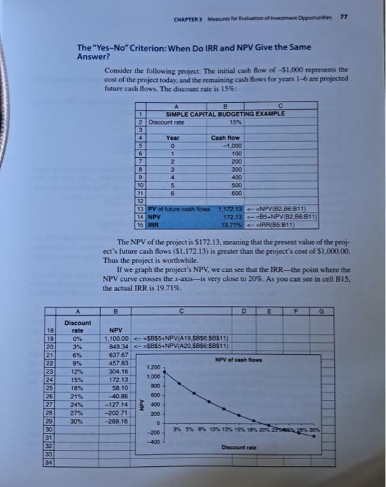 compare the project A from page 77 to the project B.from page