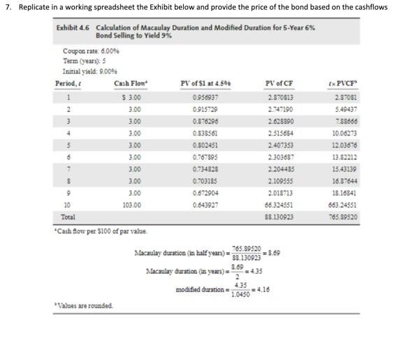 Please show all work and calculations please dont use pv fv