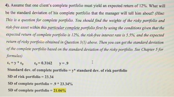 graph show for the minimum-variance portfolio? 529 - 110.4 1,024 + 529