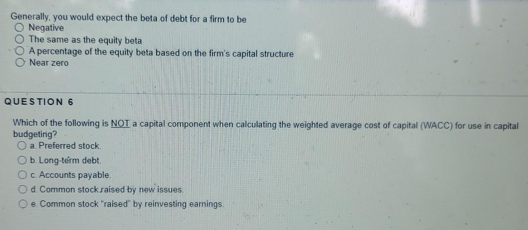  2. please answer questions completely using multiple choice Generally, you would