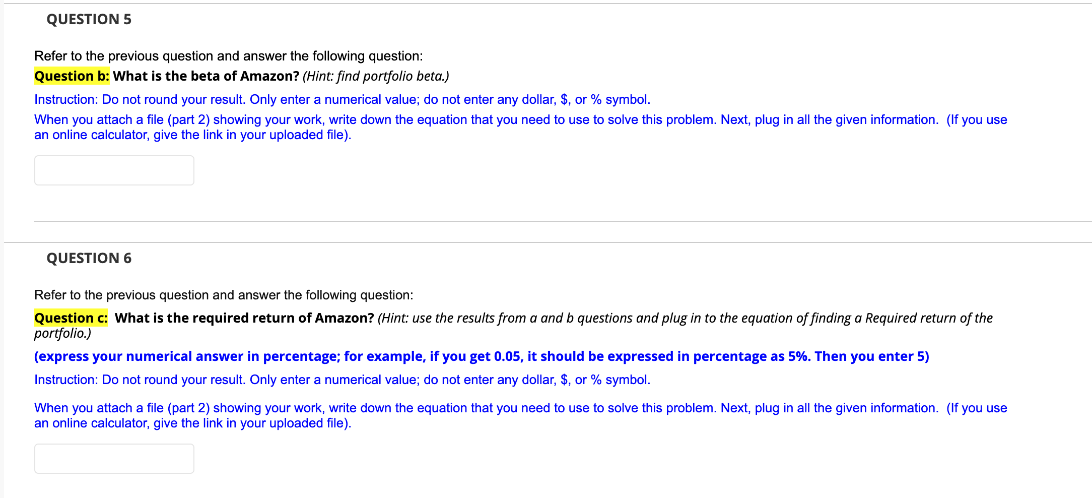 (TRF) is 1.25%, and the market risk premium (RPM) is 5.50%. Question: