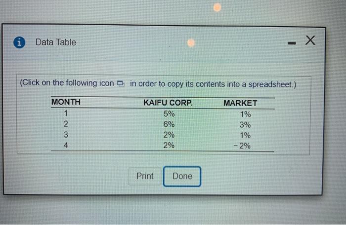 the popup window.calculate the average returns and the standard devons for the