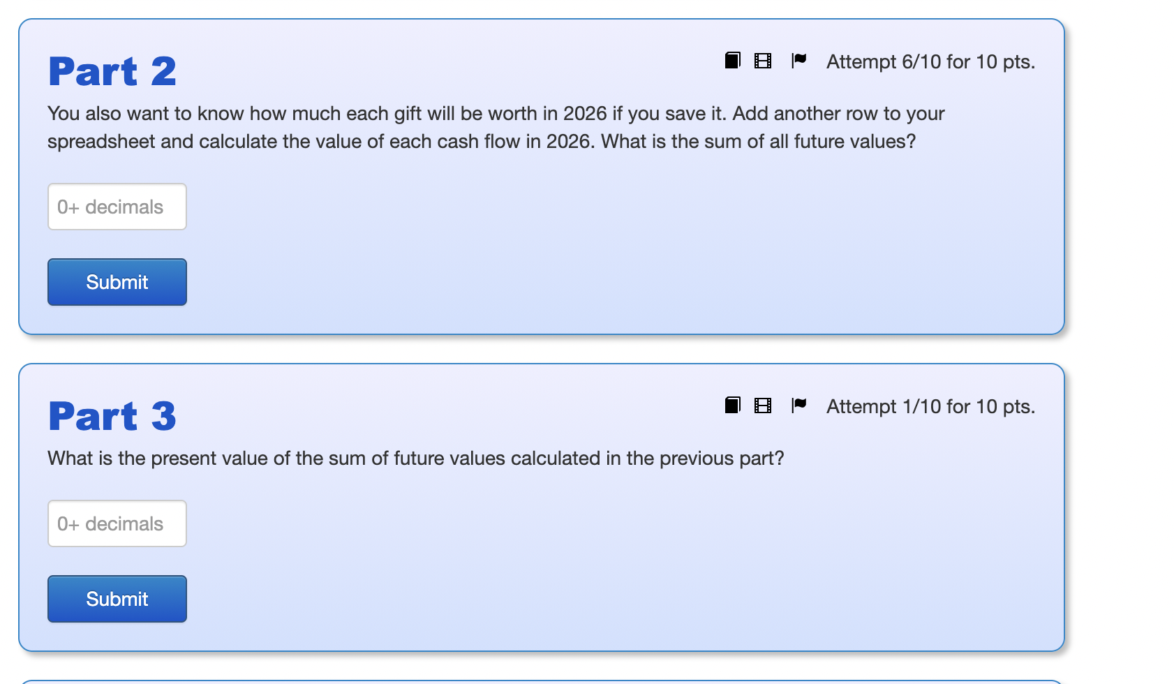 end of 2021. You plan to complete a Ph.D. in 5 years.