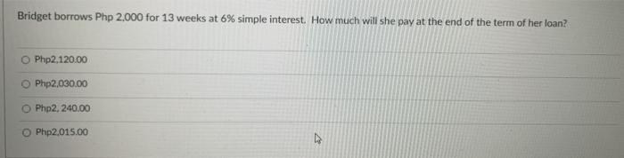 share last year. If the current price per share is Php 265