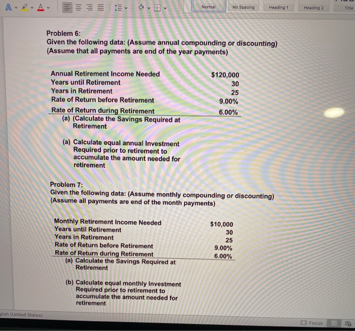  ADA Normal No Spacing Heading 1 Heading 2 Title Bill Problem