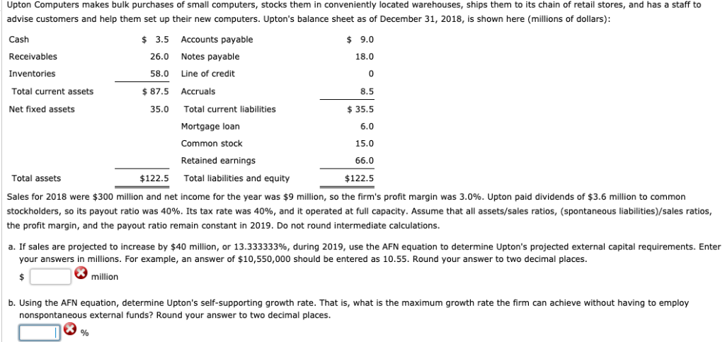 Upton Computers makes bulk purchases of small computers, stocks them in