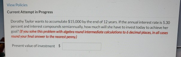 thus, don't need the cash immediately, you decide to invest the money