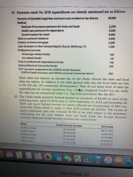 a portrait artist. They choose to file a joint tax rerurn each