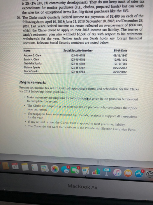 year 1. When he retired at age 65, Andy was chief of