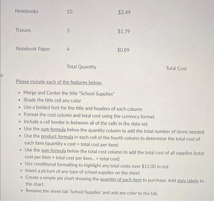 tool that can help with analyzing data, creating charts, and creating calculations.