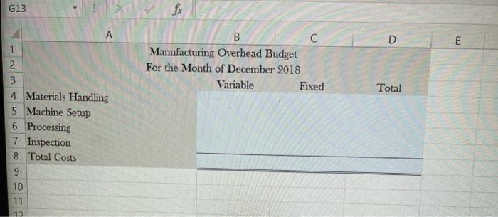 1:1. Hazlett's management is planning its annual budget for fiscal year 2018.