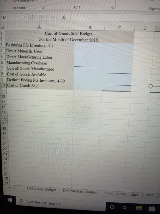 Materials 5 Plastic $ 0.30 per ounce 6 Bristles 0.75 per bunch