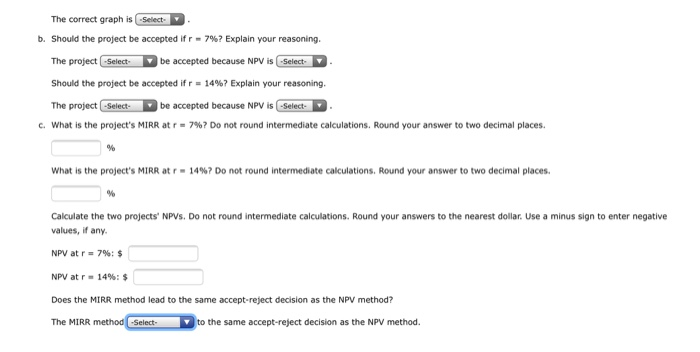 a strip mine whose net cost is $4.4 million. Net cash inflows