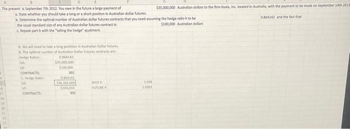 payment to Koala, Inc. a. Compute the US dollar value of your.