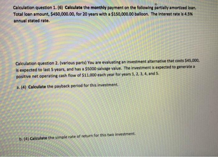  please do question 1 &2, format is in an excel 9%