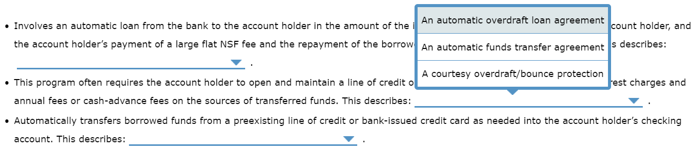checking account management can result in enormous fees being levied against the